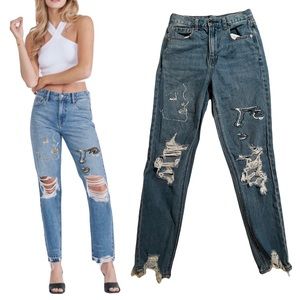 American Eagle mom jean
